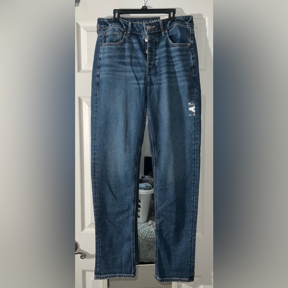 High waisted American Eagle Jeans.
